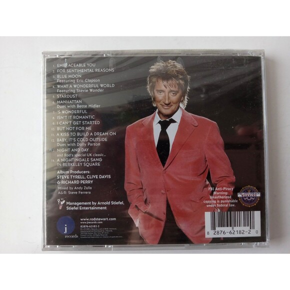 Rod Stewart - Stardust... The Great American Songbook, Vol. III (CD, Sealed) - Picture 2 of 2